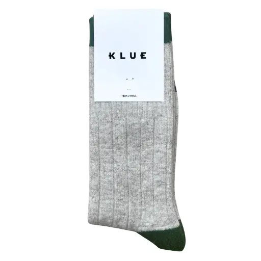 [KLMNBWSCKSANDGRN] Klue - Merino Wool Socks with band | Sand green 