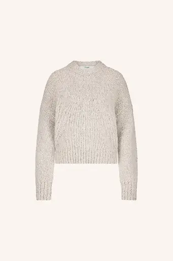 By Bar - Sonny Bulky Pullover - 018 chalk