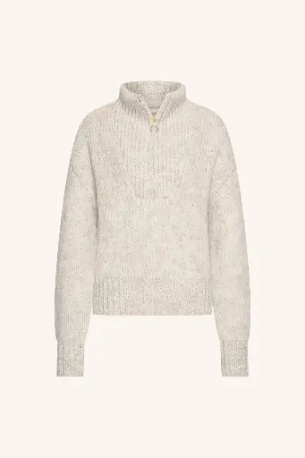 By Bar - Boxy Beau Pullover - 881 Stone Grey 