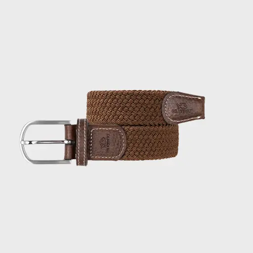 Billybelt - Elastischer Flechtgürtel - Camel Brown