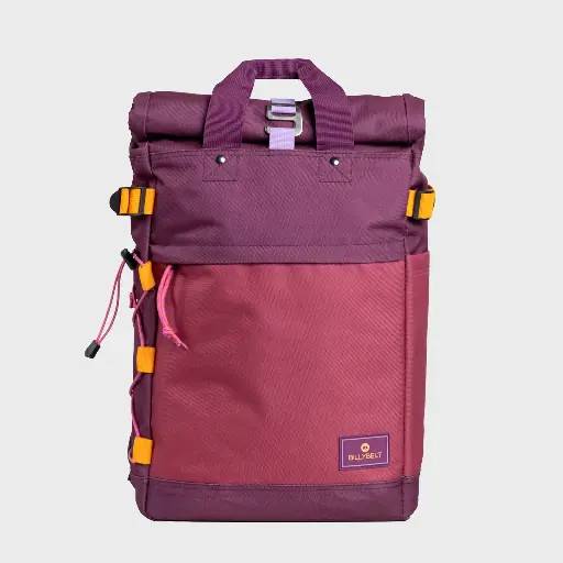 [SAD33] Billybelt - Rolltop Bag - Rucksack Bordeaux Burgundy