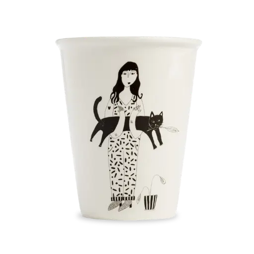 [HB-POCUP-BLCA] Helen B - Becher *black cat*