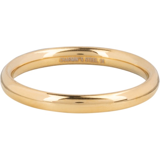 Charmins Ring - R1467 - Ring Gold Round Medium 2,9 MM