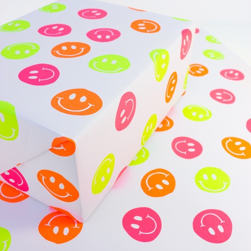 [2606213] Bow & Hummingbird - Geschenkpapier - Smiley (einzelner Bogen)