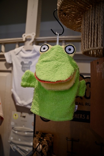 Kinder Waschlappen Frosch Baumwolle