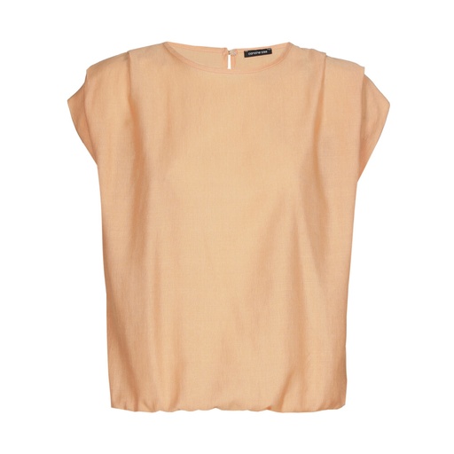 Caroline Biss - Blusentop TOP WITH SHOULDER EFFECT, Melon