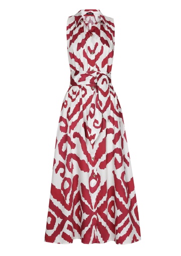Caroline Biss - Kleid SLEEVELESS, MIDI, SHIRT DRESS WITH GRAPHIC PRINT, Multi Color