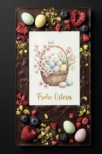 Ritonka - Premium Milchschokolade - Osterkorb - Ostern 95g