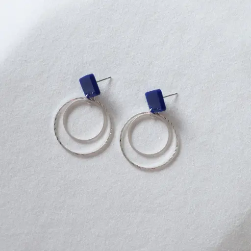 [Mellow.S.11] Studio Nok Nok - Ohrringe Mellow Pop Silver 11