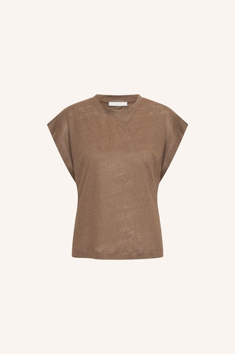 By Bar - Mason Linen Top - 1710 Iced Coffee