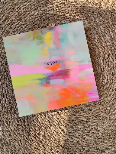 Hej Ibiza - Postkarte - For you (quadratisch)