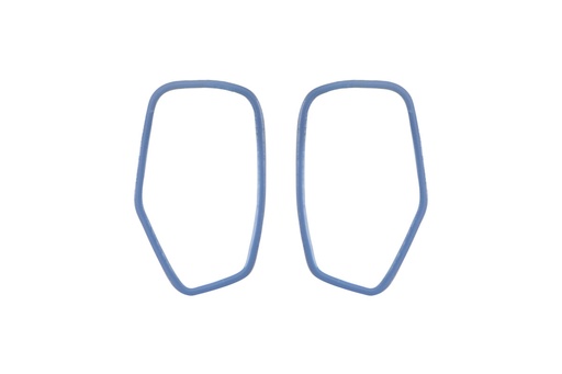 [MMF5014] Lisa Kroeber Jewellery Art - Earrings Mix&Match FRAMES (ohne Kreole, nur Rahmen) - Pigeon Blue