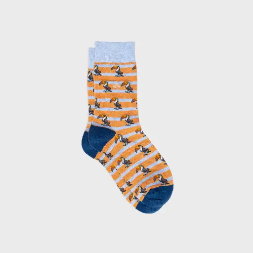 [CHA34] Billybelt - Baumwollsocken Animal TOCO gestreift