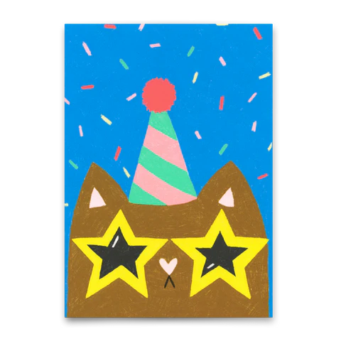 [DCPK0194] Deli Cards - Postkarte - Funky cat