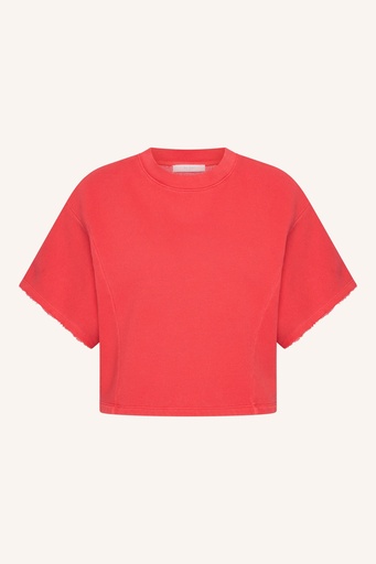 By Bar - Suki Sweat Top - 305 Poppy Red