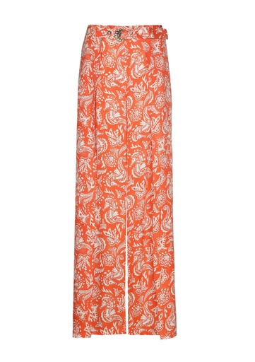 Caroline Biss - FUN TROUSERS WITH SPLIT multicolor