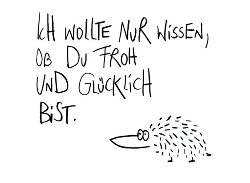 [#236] Edition Gute Geister - Postkarte - Froh und glücklich