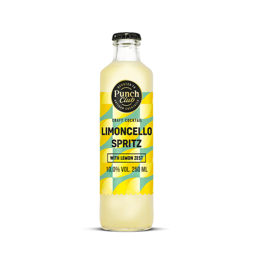 [59006] DeWi - Punch Club - Cocktail to go - Limoncello Spritz - 250 ml 10% vol.