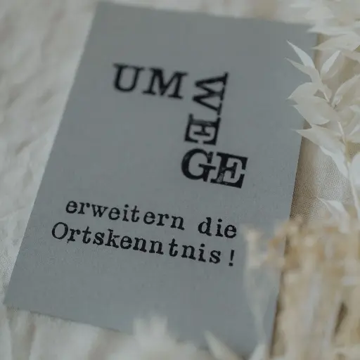 [PK045] Saja - Gestempelte Postkarte - Umwege