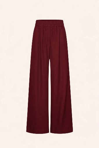 By Bar - Benji Viscose Pants - 325 wine