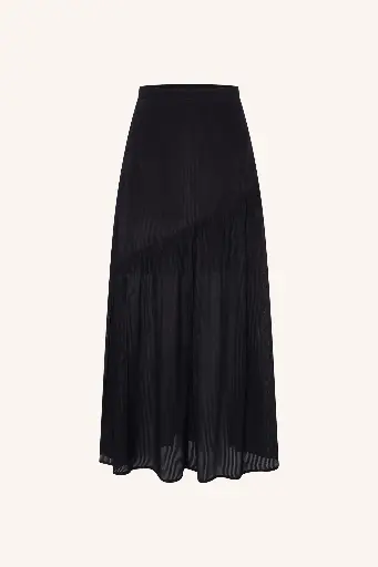By Bar - Myra Viscose Skirt - 860 black