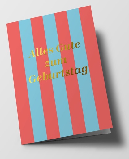 [CH309] Nobis Design - Klappkarte - Chelsea - Alles Gute