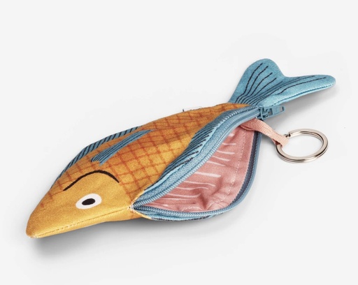 [10112] Don Fisher - Schlüsseletui Täschchen Portemonnaie SEABREAM keychain yellow