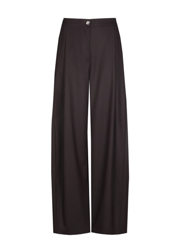 Caroline Biss - CITY-LOOK BARREL TROUSERS, NORMAL WAIST eggplant