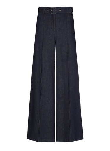 Caroline Biss - CITY-LOOK DENIM TROUSERS, MID WAIST jeans dark blue