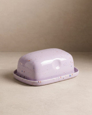 [1184-13L19W8H-MT] Egg Back Home - Butterdose - New Party Butter Dish  - lilac