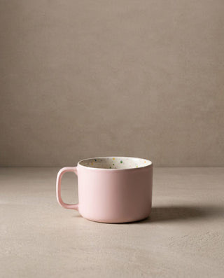 [2424-14L11W8H-MT-P] Egg Back Home - Große Tasse - Breeze Party IN Stoneware Mug 450ml - pink