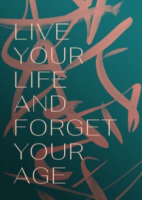 [ais-3146] Buttique - Postkarte DIN A6 - Live your life