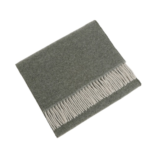 [4001-61] Caroline Biss - Warmer Schal mit Fransen green