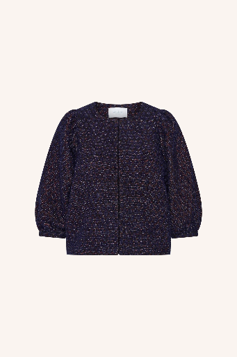 By Bar - Mauri Sparkle Blouse - 913 diamond check