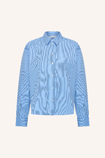 By Bar - Lise Cloud Blouse - 1652 cloud blue stripe