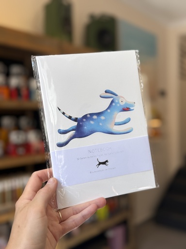 Luckycatstudio - Notizheft - Hund