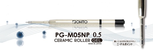 [PG-M05NP-BK] OHTO - Gelschreiber Ersatzmine Ceramic Roller Gel G2 Refill