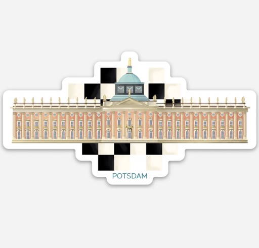 Luckycatstudio - Magnet - Neues Palais, Potsdam