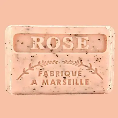 [125FMS-ROSEBR] Französische Bio-Seife - Rose