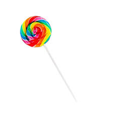 [266403] Lollipop gross Regenbogen