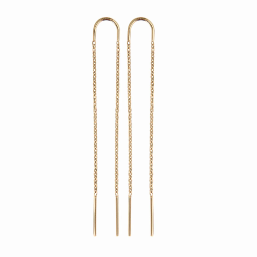 [50950] Jeberg Jewellery - Chain Earring gold 0622