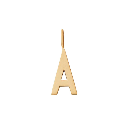 Design Letters - A-Z Archetype Charm 16mm gold
