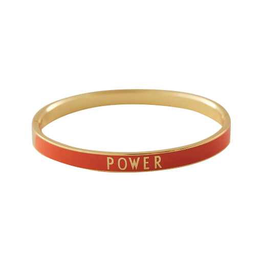 [90502002OTPOWER] Design Letters - *POWER* Word Candy Bangle