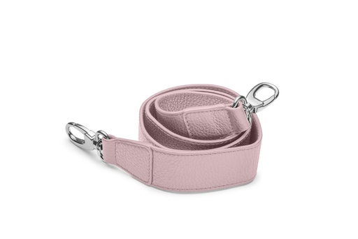 [9730] Crossbodygurt breit | 4/105cm | flieder | silber | genarbt