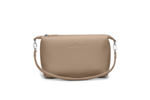 [3751] IDA | taupe | silber | genarbt