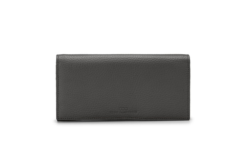 [14701] JYTTE | schwarz | silber | genarbt