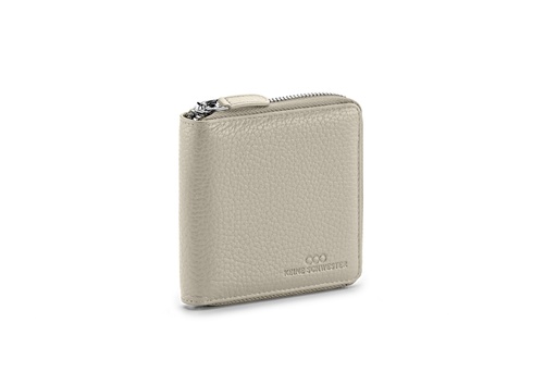 [5992] LILLE soft | porzellan | silber | genarbt