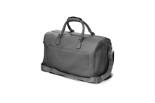 [5719] packbar | dunkelgrau | silber | genarbt