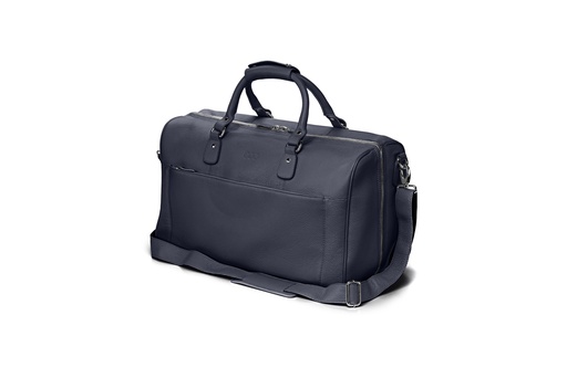 [5708] packbar | nachtblau | silber | genarbt