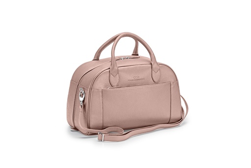 [13993] stylebar | altrosa | silber | genarbt